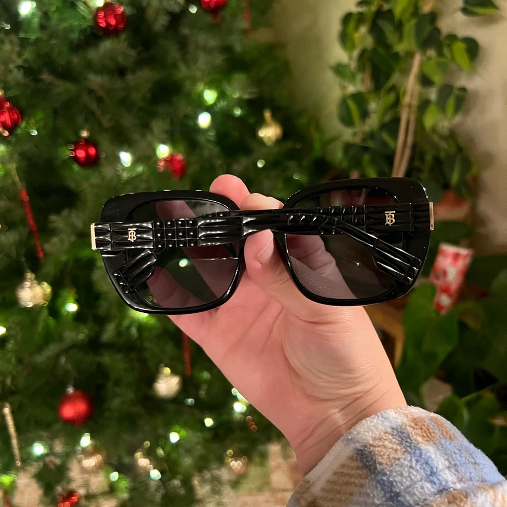 Burberry Black Square Sunglasses